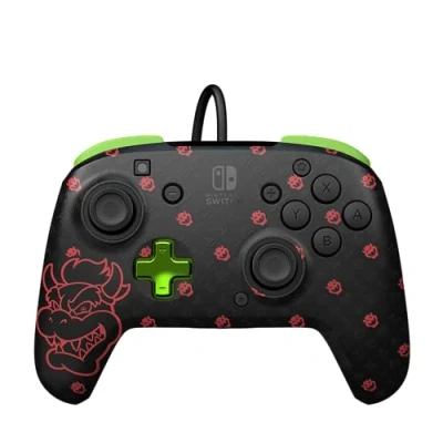 Image de PDP REMATCH GLOW Wired Controller Bowser Nintendo Switch