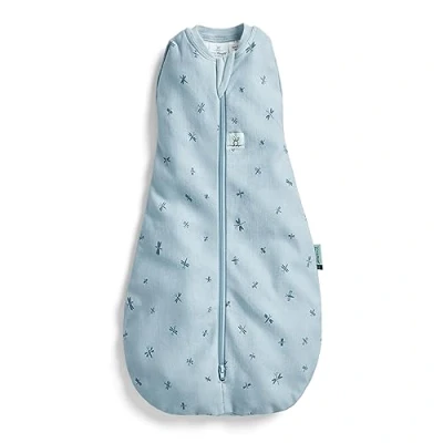 Image de ergoPouch 0.2 Tog Sac de Couchage Bébé Cocoon 3 6 Mois, d&#039;emmaillotage, Couverture Portable Contrôle la Température (Libellules)