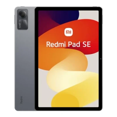 Image de Xiaomi Redmi Pad SE + Anneau de Support et poignée Tablette 11&quot; FHD+ (Snapdragon 680, 4 Go RAM, 128 ROM, WiFi Bluetooth 5.0, Batterie 8000 mAh, Gris (Version ES)