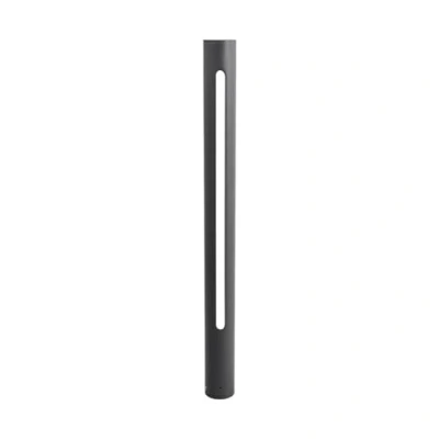 Image de LED Eclairage Exterieur Tomas (Moderne) en Noir Aluminium (1 lampe,à), Luminaire Exterieur, Lampe Jardin, Borne Lumineuse