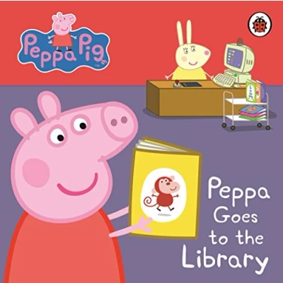 Image de Peppa Pig: Goes to the Library: My First Storybook.