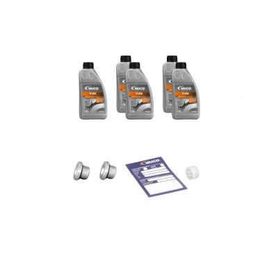 Image de VAICO V20 4300 Jeu de pièces, vidange boîte automatique avec vis d&#039;huile quantité pour standard