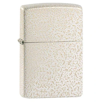 Image de Zippo Basismodell Mercury Glass Matte Essence Briquet Coupe Vent, Rechargeable, dans Une boîte Cadeau de Haute qualité 49181 Taille Unique Gris