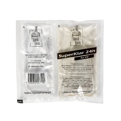 Image de CLARIFIANT SUPERKLAR 24h Super Klar Turboklar Turbo Distillateurs Levure Rapide Levures Alcotec