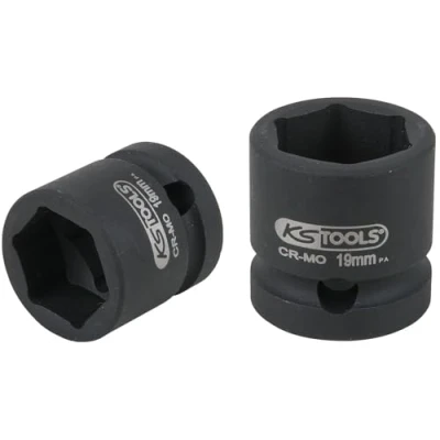 Image de KS TOOLS 515.0067 Douille à choc 28 19,0 12,5 (1/2&quot;) hexagonale