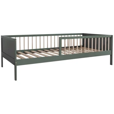 Image de Happy Garden Lit Adam pour Enfant, de Dimensions 190x90cm, avec sommier à Lattes Structure en Bois Vert, Facile Monter Idéal créer Une Chambre d&#039;enfant colorée et accueillante.