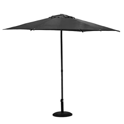 Image de Hespéride Parasol droit rond Soya Ardoise