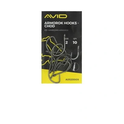 Image de Avid Carp Armorok l&#039;Hameçons Chod Sans Ardillon (10 pcs) Maat : size 2