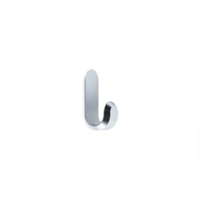 Image de Normann Copenhagen Curve Mini Hooks 2 pcs. Silver