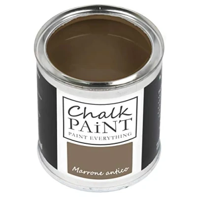 Image de Chalk Paint Everything® Marrone Antico Sans poncer colore facilement tous les matériaux (250 ml) Produit professionnel