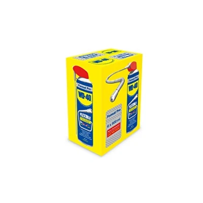 Image de WD 40 Carton de 6 aérosols flexible, Brun clair, 600 ml
