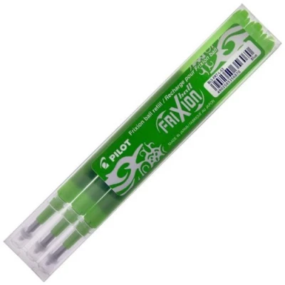 Image de Pilot FriXion Ball Set de 3 recharges Vert Pointe Moyenne