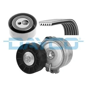 Image de DAYCO KPV119 Jeu de courroies trapézoïdales à nervures PEUGEOT: 206 3/5 portes, Partner I Combispace, 807, CITROËN: Xsara Coupe, Picasso