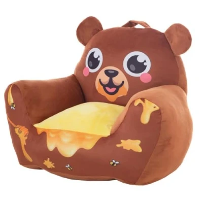 Image de Jouet LLOPIS Fauteuil ours miel Multicolore 52 x 48 51 cm 1 place Avec accoudoirs