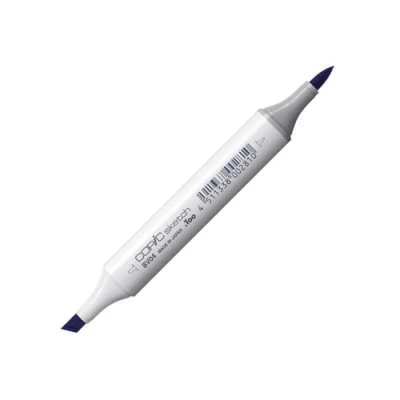 Image de COPIC Sketch BV04, Blue Berry, Twin Marker avec Une Pointe Moyenne et Pinceau