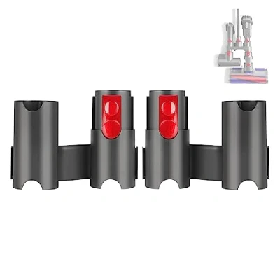 Image de Lot de 2 supports rangement pour aspirateurs Dyson V7 V8 V10 V11 V12 V15 Outsize sans fil aspirateur balai fil, station d&#039;accueil