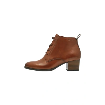 Image de Tamaris MIT Touchit Bottines à lacets, Femme, Taille: 41, Cognac Cuir