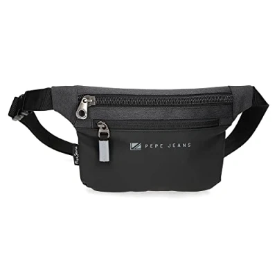 Image de Pepe Jeans Jarvis Sac à Main Noir 25 x 16 1 cm Polyester