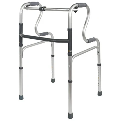 Image de Aidapt VP179A Déambulateur Pliable Deluxe Double Niveau sans Roulettes