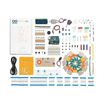 Image de Arduino Starter Kit Officiel pour débutants K000007 [Manuel en Anglais]