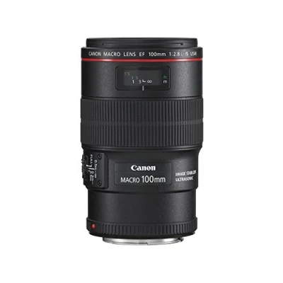 Image de Canon EF Macro objectif Noir 100 mm F/2.8 L IS USM Pour EOS 1000, 1D, 50, 500, 5D, 7D, Kiss F, X2, X3, Rebel T1i, XS, XSi
