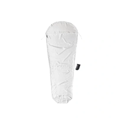 Image de Cocoon Drap de sac 100 % Soie naturelle blanche SM30 SE Sarco