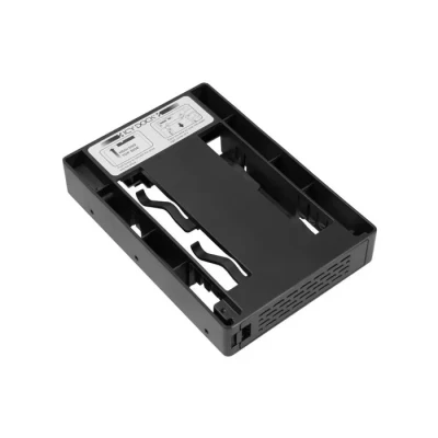 Image de Icy Dock MB882SP 1S 3B Obturateur de baie lecteur 8,89 cm (3.5 ) Panneau support Noir Neuf