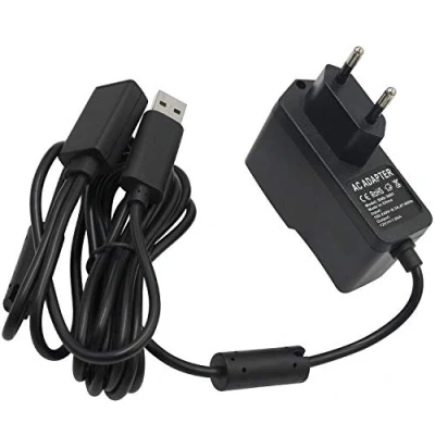 Image de OSTENT AC EU Adaptateur de Câble d&#039;alimentation Compatible pour Microsoft Xbox 360 Kinect Sensor Camera