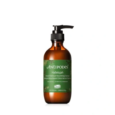 Image de Hallelujah Nettoyant &amp; Démaquillant Citron Vert Patchouli ANTIPODES 200 ml