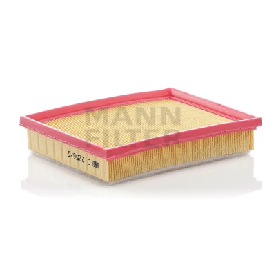 Image de MANN FILTER C 2256/2 Filtre à air 37 166 211 Cartouche filtrante pour conditions d&#039;usage poussiérieux OPEL: Corsa B 3/5 portes, Tigra Coupe