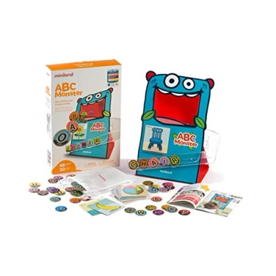 Image de Miniland (ERGUH) ABC Monster Jeu d&#039;activité, 31977, Multicolore