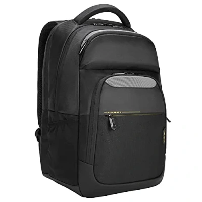 Image de Targus Sac à dos CityGear pour ordinateur portable 14 15,6 pouces résistant avec compartiments rembourré Noir, TCG662GL