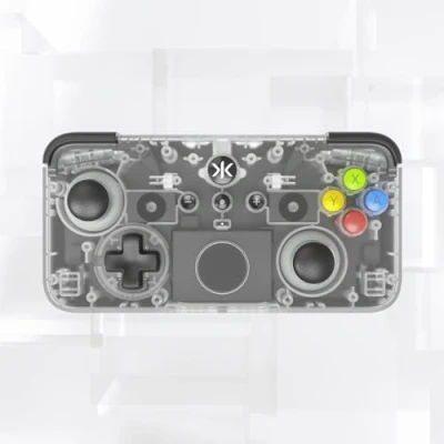 Image de CRKD NEO S Wireless Collectible Controller Compatible with Nintendo Switch, PC, Mobile &amp; Smart TV Gaming (Classic Clear)