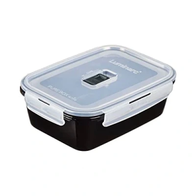 Image de Luminarc P3697 Boite de conservation noire 122cl Pure Box Active