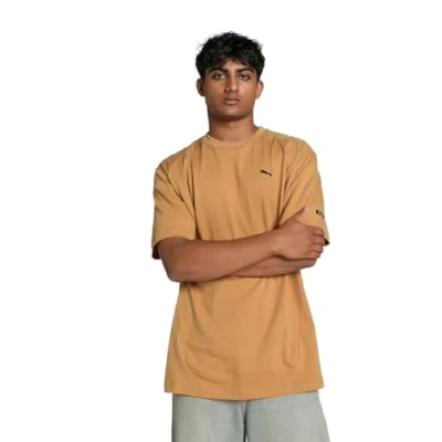 Image de PUMA RAD/Cal Tee, T Shirts Unisexe, Caramel Latte, 681617