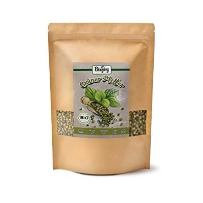 Image de Biojoy Poivre vert en grain BIO (500 g), Graines de pour moulin