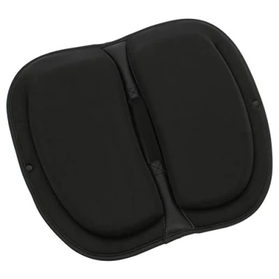 Image de SUMEX RK19052 Coussin Pliable en Mousse à mémoire de Forme pour Tous Les Types sièges Voiture, Bureau, idéal Voyager, Design spécifique décompression du Dos