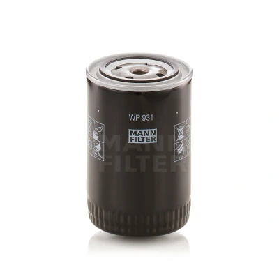 Image de MANN FILTER WP 931 Filtre à huile 5/8 18 UNF vissé FIAT: 1500 Cabriolet, FSO: 125P Berline