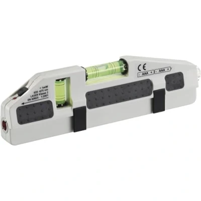 Image de niveau laser portable compact LASERLINER 025.03.00A Angle et Portée 40m Précision 2mm