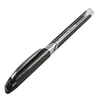 Image de Pilot Hi Tecpoint V7 Grip Liquid Ink Roller Pen Black Medium Point (Box of 12 units)