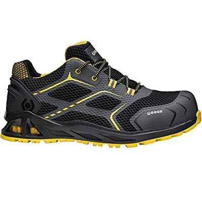 Image de Base Protection, K Speed Chaussure de Sécurité pour Hommes et Femmes, Noir Jaune, Taille 41