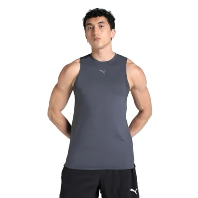 Image de PUMA M CLOUDSPUN Soft Breathable Tank, réservoirs Mixte, Galactic Gray,
