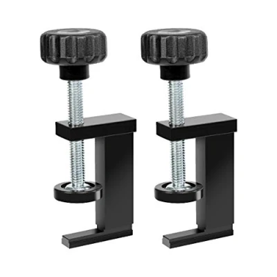 Image de POWERTEC 71438 Étau de serrage T Track Pinces maintien pour rails en acceptant les boulons à tête hexagonale 6,35 mm Lot 2