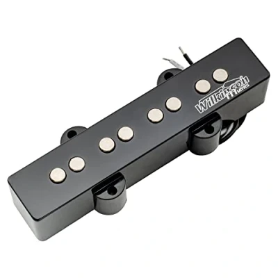 Image de Wilkinson WOJB Vari Gauss Céramique 4 Cordes Micro Jazz Bass Manche Pickup pour Basse électrique Style JB, Noir