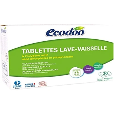 Image de Ecodoo Tablettes pour lave vaisselle 30 past. 600 g 100 g.