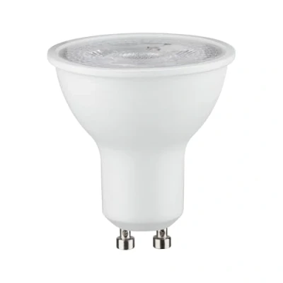 Image de Paulmann 28752 Lampe LED réflecteur RAL 9003 7 watts gradable Ampoule Blanc dépoli Lumière efficace chaud 2700 K GU10