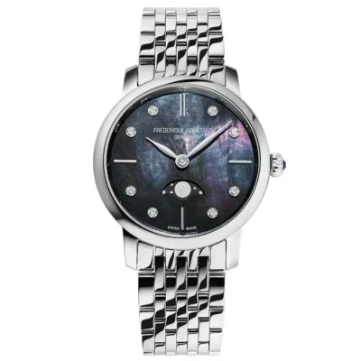 Image de Montre Frédérique Constant Femmes FC 206MPBD1S6B Argent Acier inoxydable 30mm 3 bar