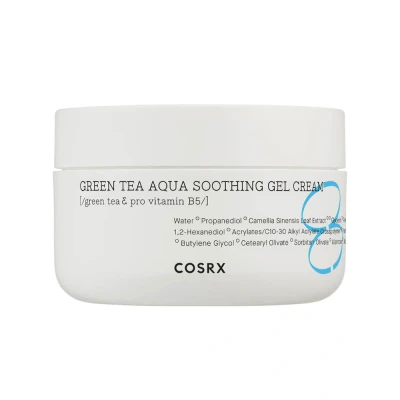 Image de COSRX Hydrium Green Tea Aqua Soothing Gel Cream 50 ml Żelowy krem intensywnie nawilżający do twarzy