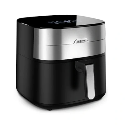 Image de Princess friteuse Sans huile Double résistance BPA ni PFAS 8 L Programmes préenregistrés Température &amp; minuterie réglables 2 000 W 182280