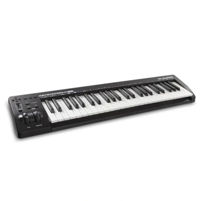 Image de M Audio Keystation 49MK3 Clavier MIDI 49 Touches USB, Commandes Paramétrables, Molettes Pitch, Modulation, Connexion Plug And Play (Mac/PC) et Logiciel de Studio Inclus